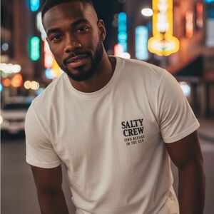 Salty Crew Classic White Tee for Men